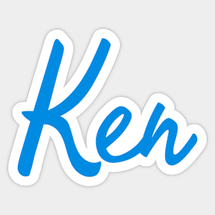 Ken type Sticker